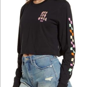 Vans cropped long sleeve